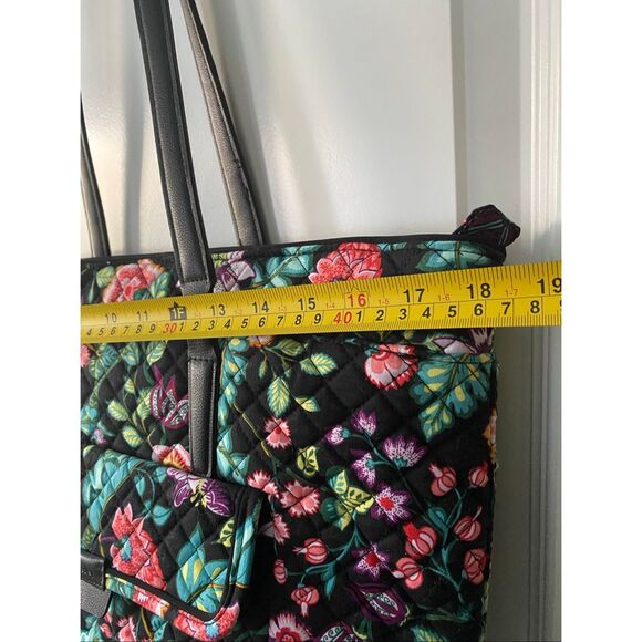 Vera Bradley Women Large Floral Laptop Tote NWT - Picture 6 of 9